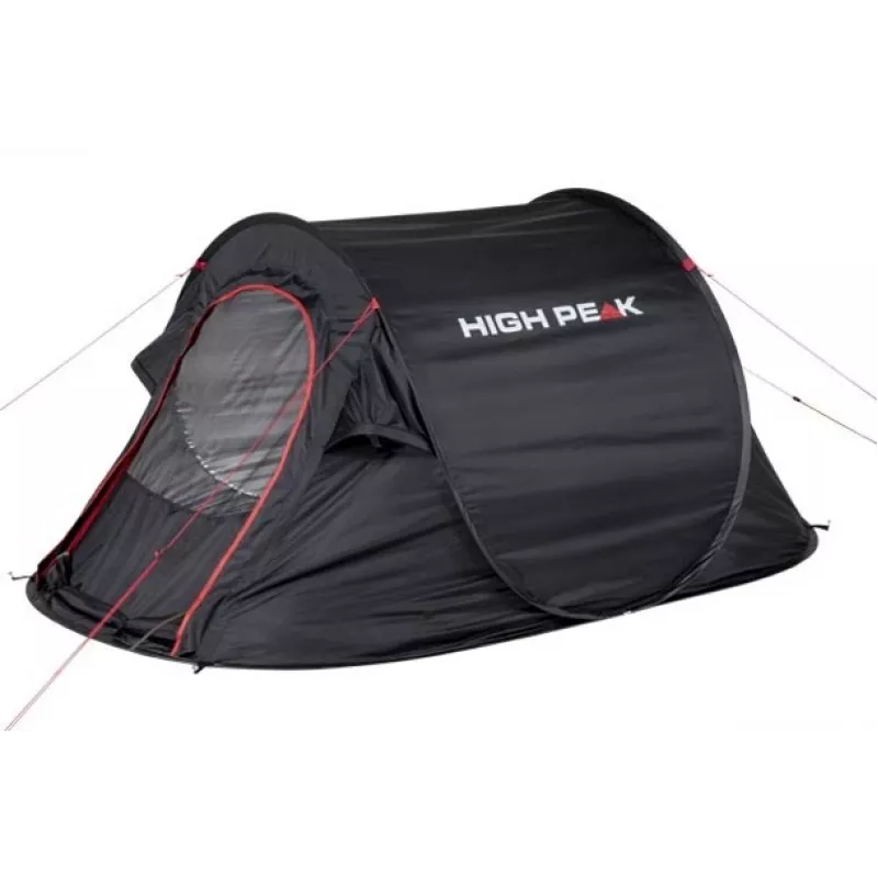 High Peak Vision 3 Melns Tunnel telts 10290
