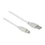 Good Connections USB2.0 kabelis A-B pelēks 0,25m