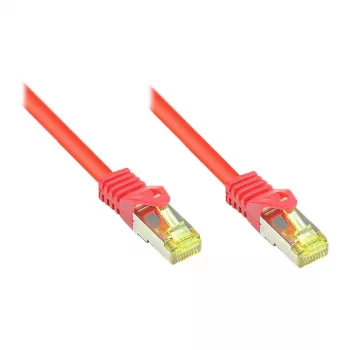 Good Connections komutācijas kabelis m. Cat.7 neapstrādāts kabelis sarkans 20m