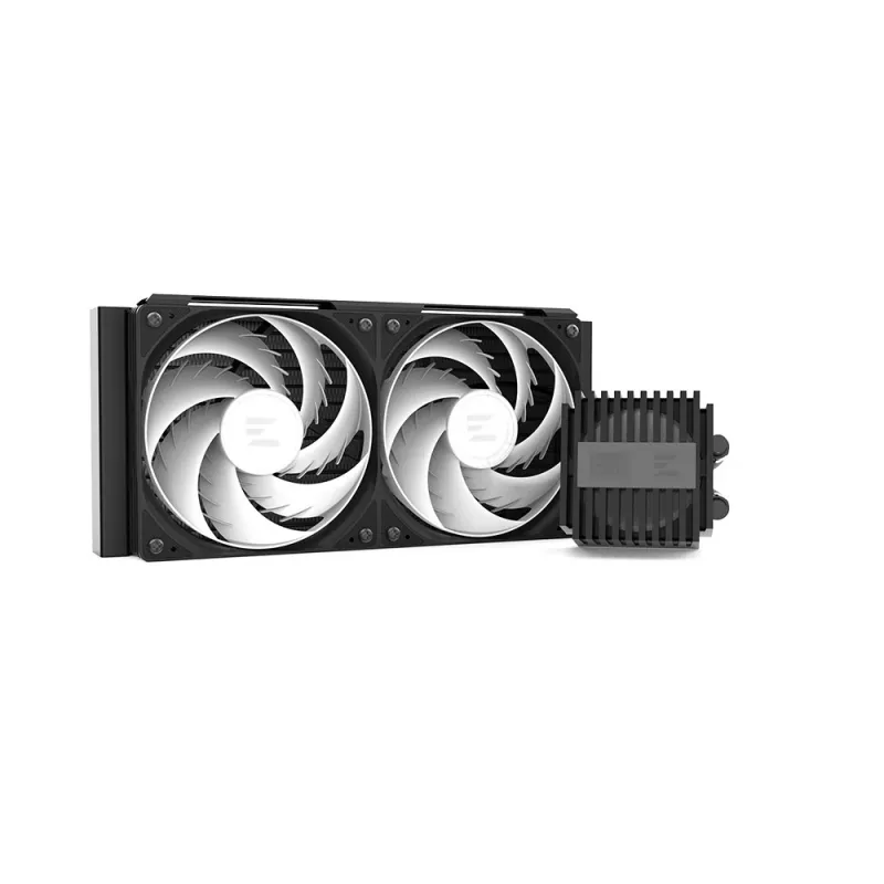 ZALMAN ALPHA2 V2 A24 240 mm CPU šķidruma dzesētājs — slēgta tipa AIO, melns