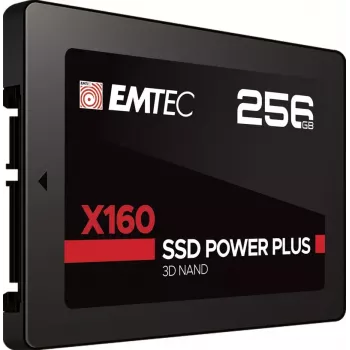 SSD disks Emtec 256 GB 2,5 collu SATA III QLC 3D NAND X160