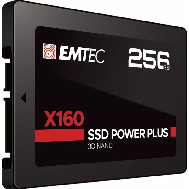 SSD disks Emtec 256 GB 2,5 collu SATA III QLC 3D NAND X160