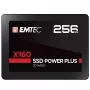SSD disks Emtec 256 GB 2,5 collu SATA III QLC 3D NAND X160