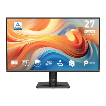 Monitors MSI Pro MP272 E14C 27 collu IPS LED Full HD 1920×1080 4 ms 300 cd/m² iebūvēti skaļruņi melns