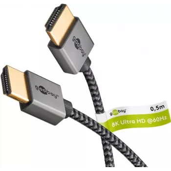 Goobay plāns Ultra High-Speed HDMI -Cable - 8K/60Hz (75756)