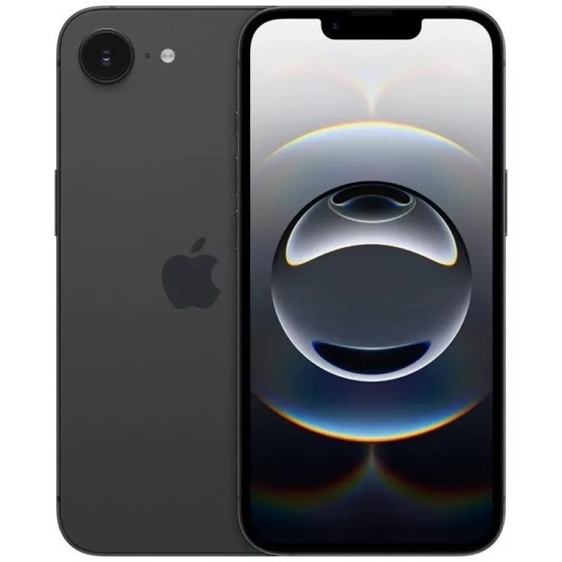 Apple iPhone 16e 15.5 cm (6.1) Dual SIM iOS 18 5G USB Type-C 512 GB Melns