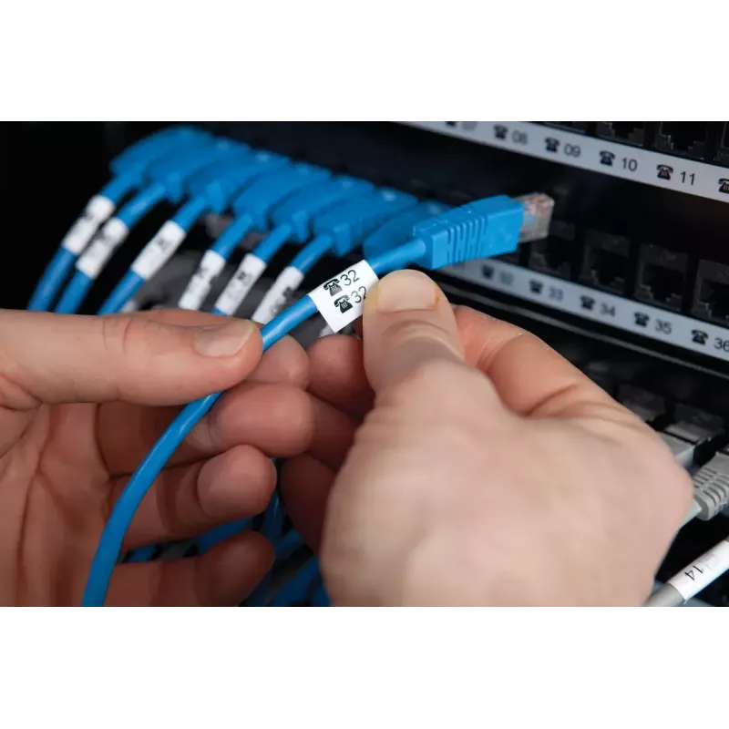 DYMO RHINO 6000+ ABC CASE UK Tiešā termiskā Termiskā pārnese Melns Dzeltens