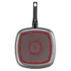 Grila panna Tefal Easy Plus B5694053 kvadrātveida pelēka 260 mm