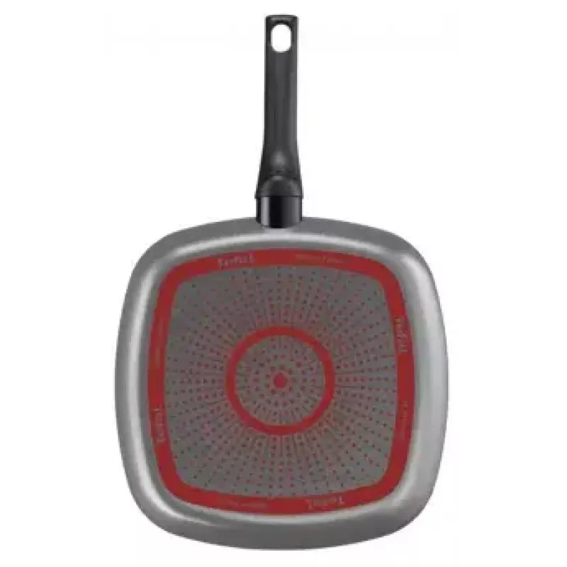 Grila panna Tefal Easy Plus B5694053 kvadrātveida pelēka 260 mm