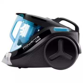Cilindriskais putekļsūcējs ROWENTA Compact Power RO3731 — 750 W, sausā tīrīšana, bez maisiņa, 1,5 L, Putuplasta + HEPA filtrācija