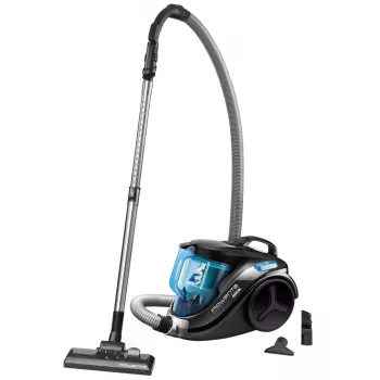 Cilindriskais putekļsūcējs ROWENTA Compact Power RO3731 — 750 W, sausā tīrīšana, bez maisiņa, 1,5 L, Putuplasta + HEPA filtrācija