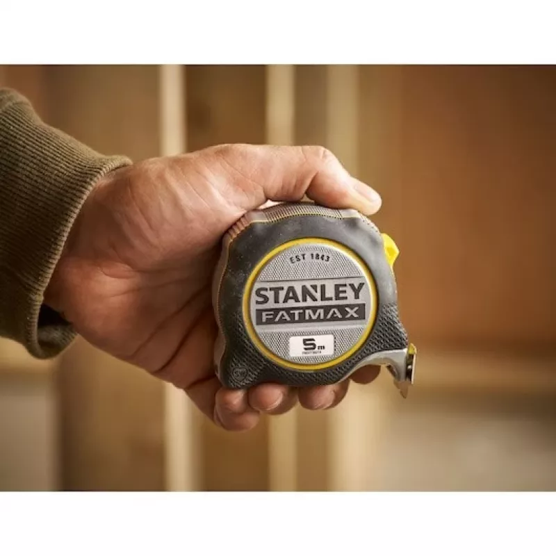 Mērlente Stanley FMHT38214-0 5m Melna Dzeltena