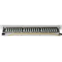 Patch panel helos 146867 RJ-45 24 porti, pelēks RAL 7035