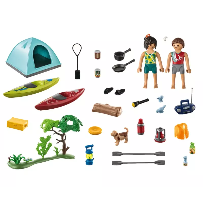 Action/Adventure Playset Playmobil FamilyFun 71425 Daudzkrāsains