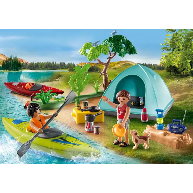 Action/Adventure Playset Playmobil FamilyFun 71425 Daudzkrāsains