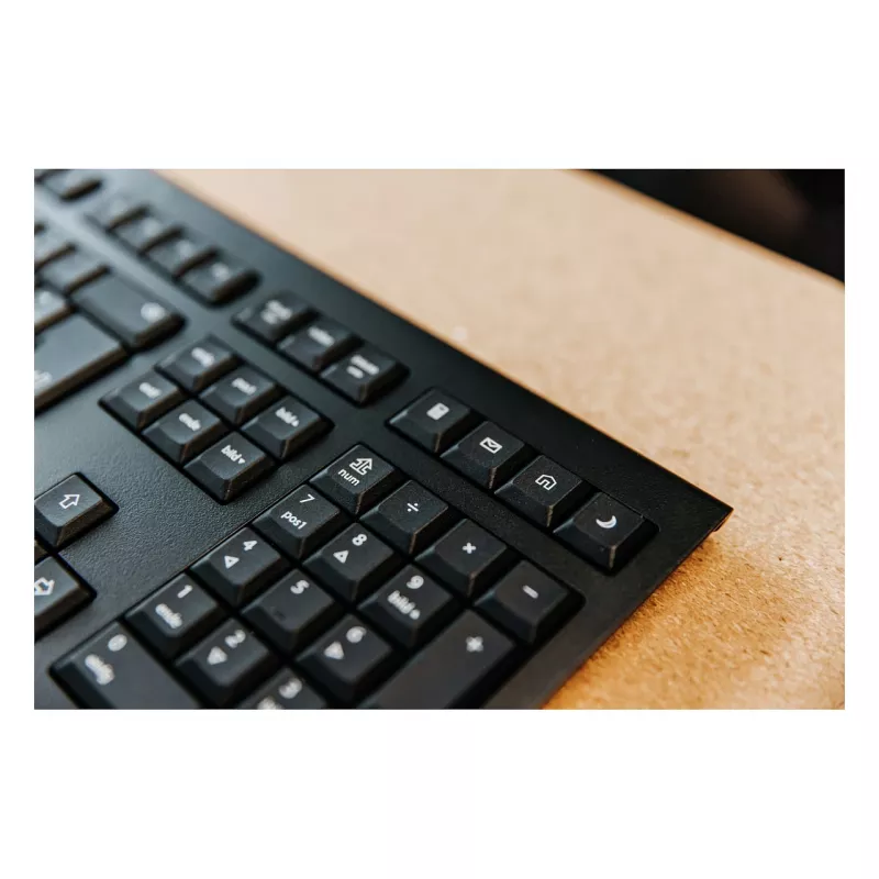 Cherry KW 3000 bezvadu tastatūra, universāla RF, QWERTY, portugāļu, melna