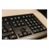 Cherry KW 3000 bezvadu tastatūra, universāla RF, QWERTY, portugāļu, melna