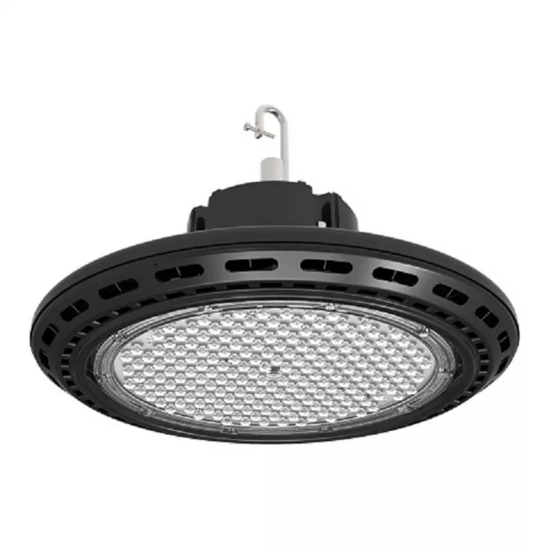 Synergy 21 LED iekaramais prožektors UFO 100W rūpniecības/noliktavu hallēm, dabiski balts 90°