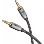 Goobay 65272. Anschluss 1: 3.5mm TRS, Steckverbinder 1 Geschlecht: Männlich, Anschluss 2: 3.5mm TRS, Steckverbinder 2 Geschlecht: Männlich, Kabelmater