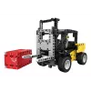 Forklift Jamara model CaDA Bricks — bērnu autoiekrāvējs, krāsas: melna, sarkana, dzeltena, ieteicamais vecums 8+