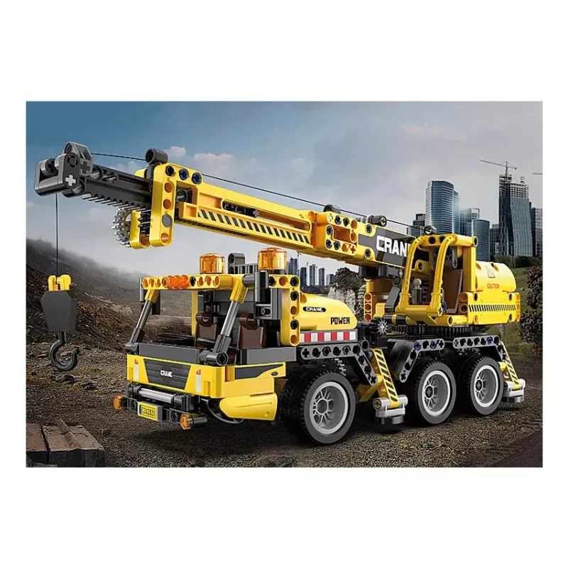 Mobilais celtnis Jamara CaDA modelis 402886 — konstruktors, melns un dzeltens, vecumam 8+