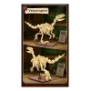 Būvēšanas komplekts Jamara CaDA Dinozauru fosilija Velociraptor — 256 gabali, vecums 8+, bēšs/brūns
