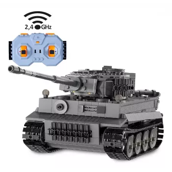 Tanka modelis Jamara CaDA Tiger mērogā 1:35, elektrisks dzinējs, Li‑Ion akumulators, vecumam 8+
