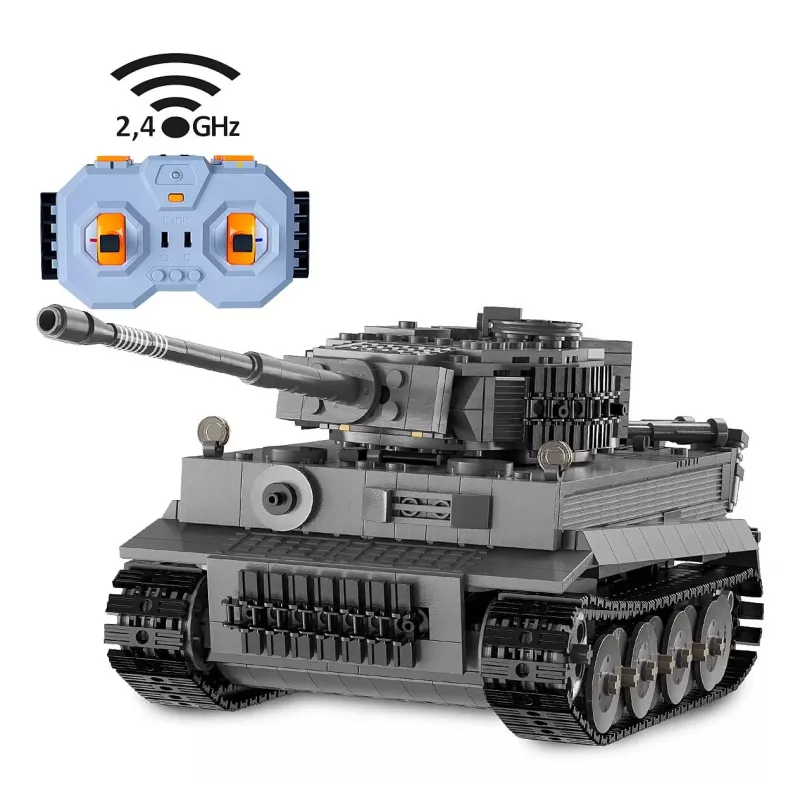 Tanka modelis Jamara CaDA Tiger mērogā 1:35, elektrisks dzinējs, Li‑Ion akumulators, vecumam 8+