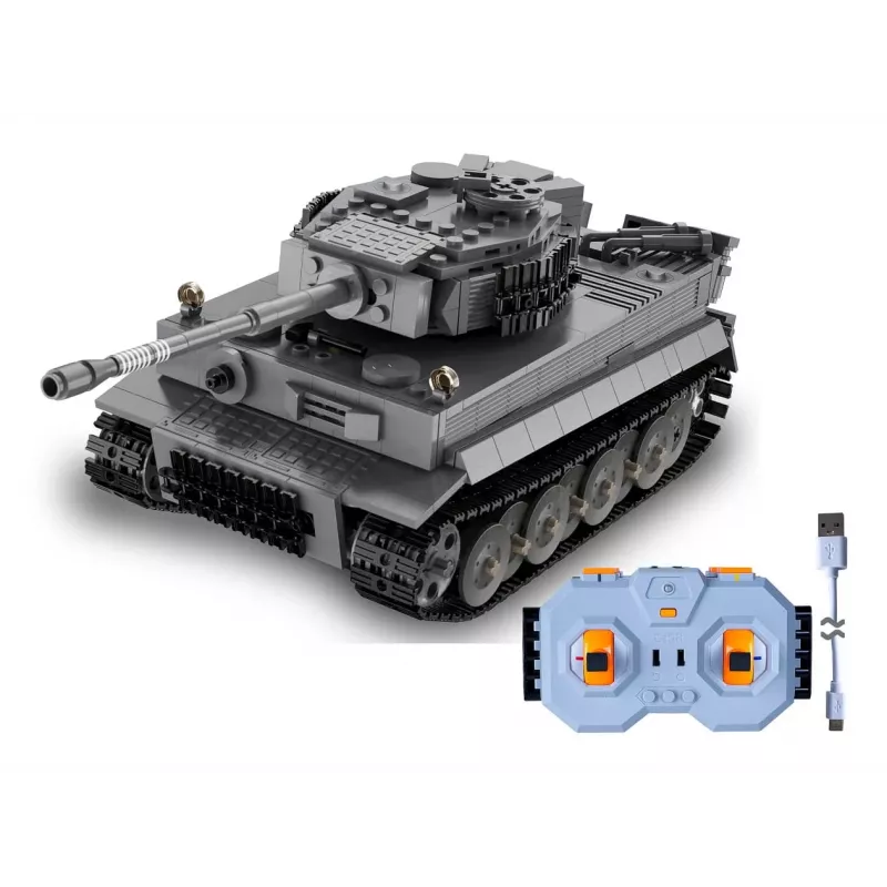 Tanka modelis Jamara CaDA Tiger mērogā 1:35, elektrisks dzinējs, Li‑Ion akumulators, vecumam 8+