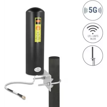 Antena DELOCK 10037 5G LTE SMA savienotājs daudzvirzienu pastiprinājums 3–5 dBi