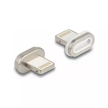 Magnētiskais 8 kontaktu Lightning adapteris DELOCK 8 kontaktu Lightning spraudnis (modelis 66574)