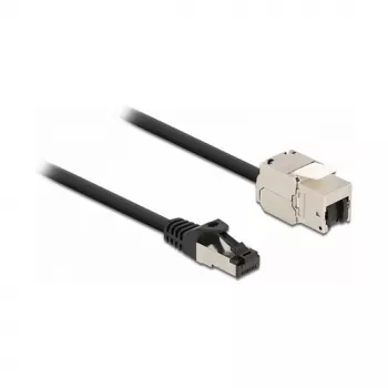 Kabelis RJ45 spraudnis uz Keystone moduli RJ45 ligzda DeLOCK 87029