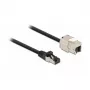 Kabelis RJ45 spraudnis uz Keystone moduli RJ45 ligzda DeLOCK 87029