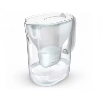 Ūdens filtra krūze BRITA Style Essential XL ar MAXTRA PRO Pure Performance kasetnēm (3) — balta
