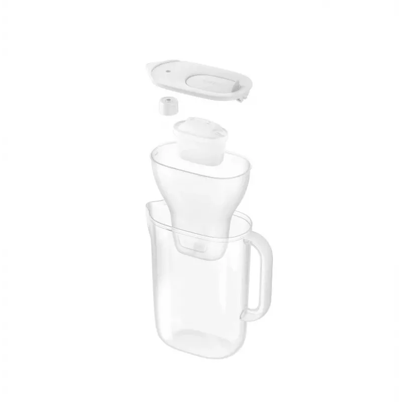Ūdens filtra krūze BRITA Style Essential XL ar MAXTRA PRO Pure Performance kasetnēm (3) — balta