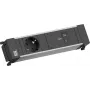 Power Frame strāvas pieslēguma modulis Bachmann BM0023854 ar 1x CEE7/3 kontaktligzdu un 1x USB‑C uz USB‑C 100 W kabeli, L=0,2 m