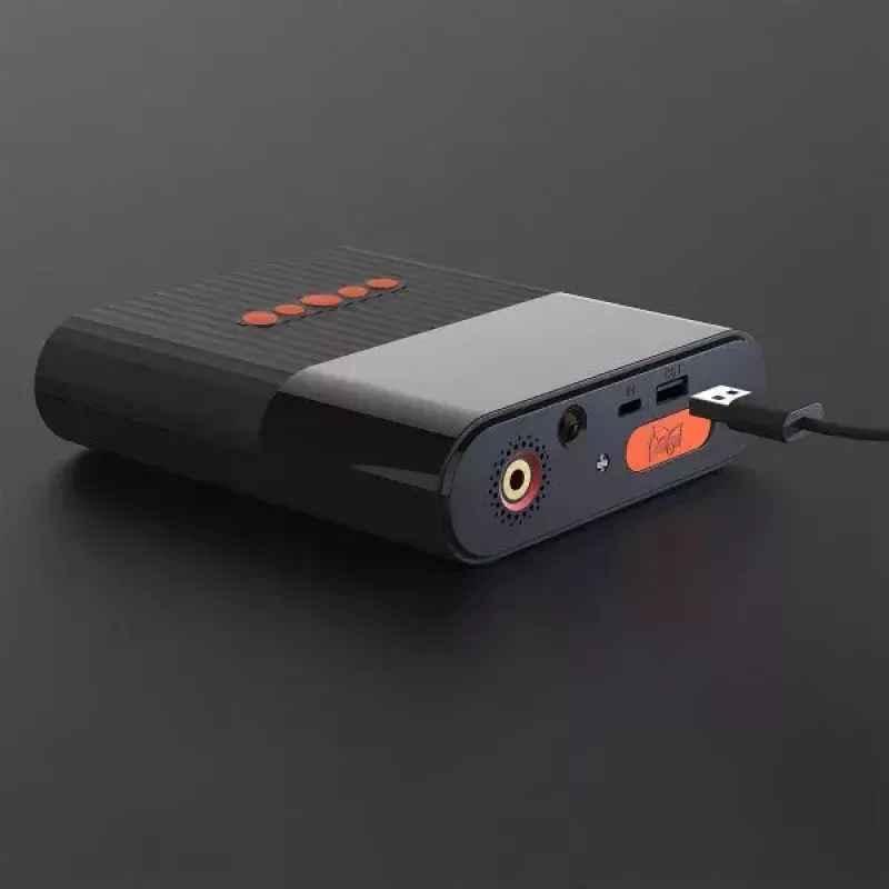 4smarts automašīnas akumulatora iedarbināšanas iekārta 456312 — 300 A iedarbināšanas strāva, 2 A izeja, 16,6 V akumulators, melna