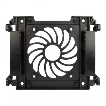 Inter-Tech stiprinājuma rāmis 1x5,25 1x2,5 / 1x3,5 / 12cm ventilatoram