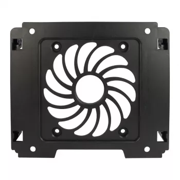 Inter-Tech stiprinājuma rāmis 1x5,25 1x2,5 / 1x3,5 / 12cm ventilatoram