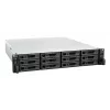 NAS Rack Synology RS2423RP+II (Rack 2U) AMD Ryzen V1780B 8 GB DDR4, 12 nodalījumu, RAID, DiskStation Manager