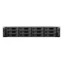 NAS Rack Synology RS2423RP+II (Rack 2U) AMD Ryzen V1780B 8 GB DDR4, 12 nodalījumu, RAID, DiskStation Manager