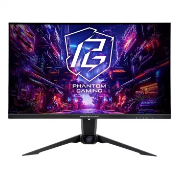 Monitors ASRock PG32QFT 32 collas QHD (2560×1440) IPS LED, 1 ms, 180 Hz, VESA, regulējams augstumā, melns