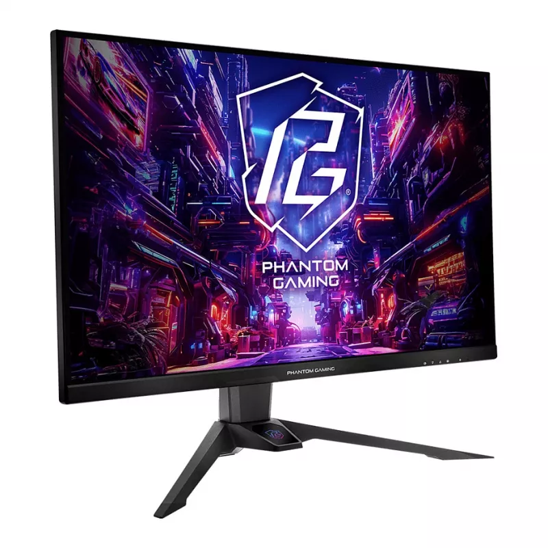 Monitors ASRock PG32QFT 32 collas QHD (2560×1440) IPS LED, 1 ms, 180 Hz, VESA, regulējams augstumā, melns