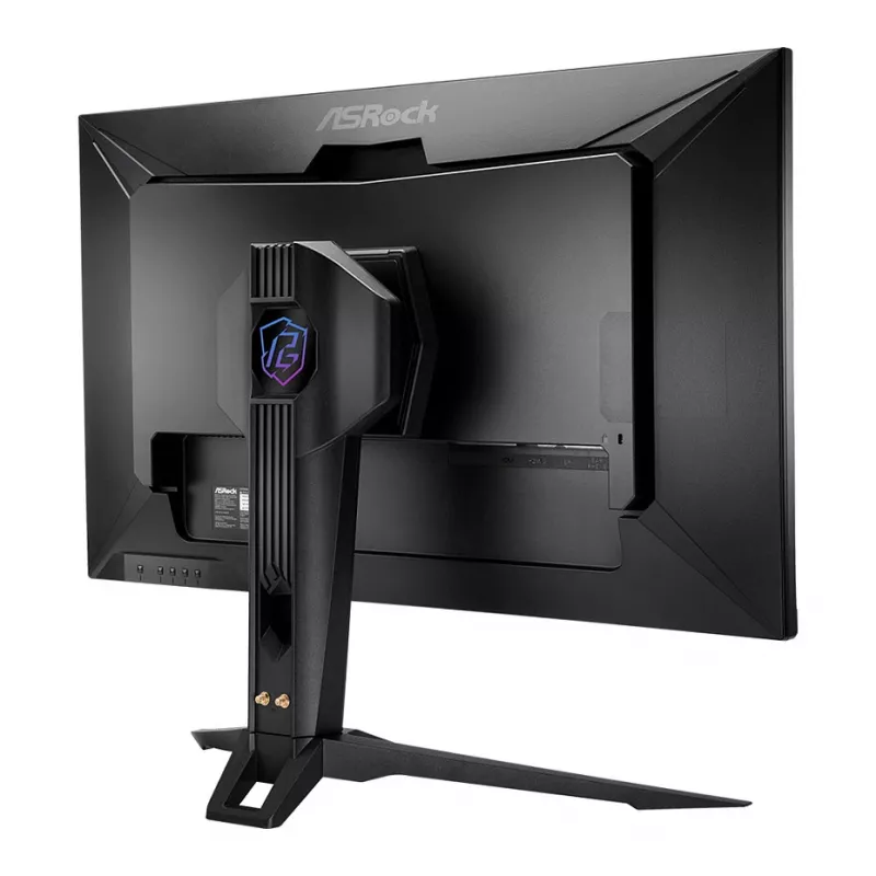 Monitors ASRock PG32QFT 32 collas QHD (2560×1440) IPS LED, 1 ms, 180 Hz, VESA, regulējams augstumā, melns