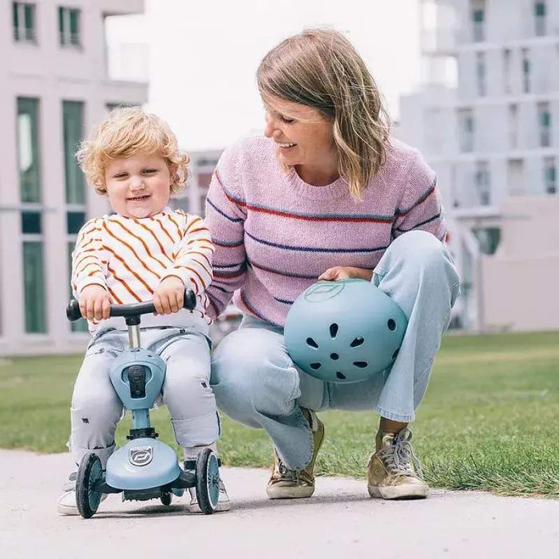 Trīsriteņu skrejritenis Scoot & Ride 96271 zils bērniem 2,8 kg