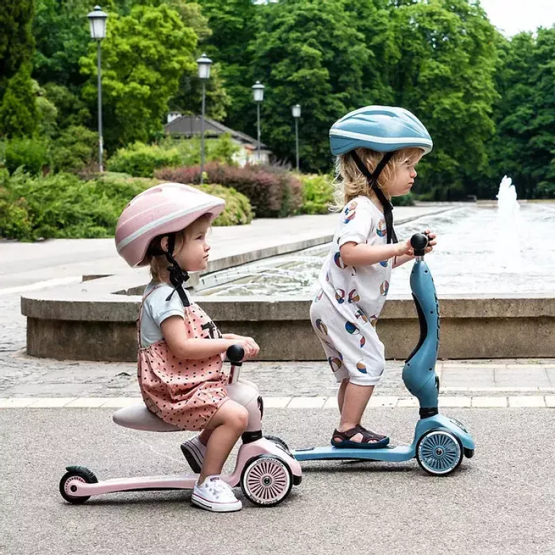 Trīsriteņu skrejritenis Scoot & Ride 96271 zils bērniem 2,8 kg