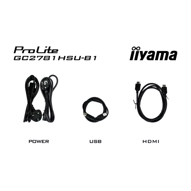 Monitors IIYAMA G-MASTER GC2781HSU-B1 27 collas izliekts VA 1920×1080 144 Hz USB centrmezgls skaļruņi VESA melns