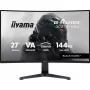 Monitors IIYAMA G-MASTER GC2781HSU-B1 27 collas izliekts VA 1920×1080 144 Hz USB centrmezgls skaļruņi VESA melns