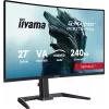 27 collu IIYAMA G-MASTER GCB2784HSU-B1 izliekts VA spēļu monitors, 240 Hz, FHD 1920x1080, USB centrmezgls, skaļruņi, VESA