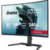 27 collu IIYAMA G-MASTER GCB2784HSU-B1 izliekts VA spēļu monitors, 240 Hz, FHD 1920x1080, USB centrmezgls, skaļruņi, VESA